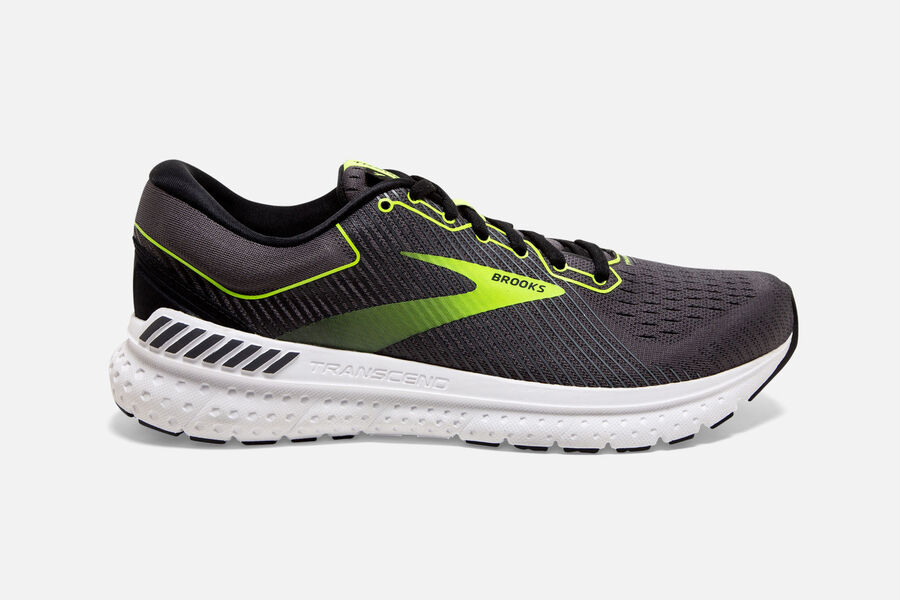 Tenis Corrida Brooks Transcend 7 Masculino Brasil - Pretas 3821957-RN